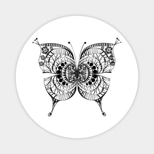 Butterfly artwork Magnet